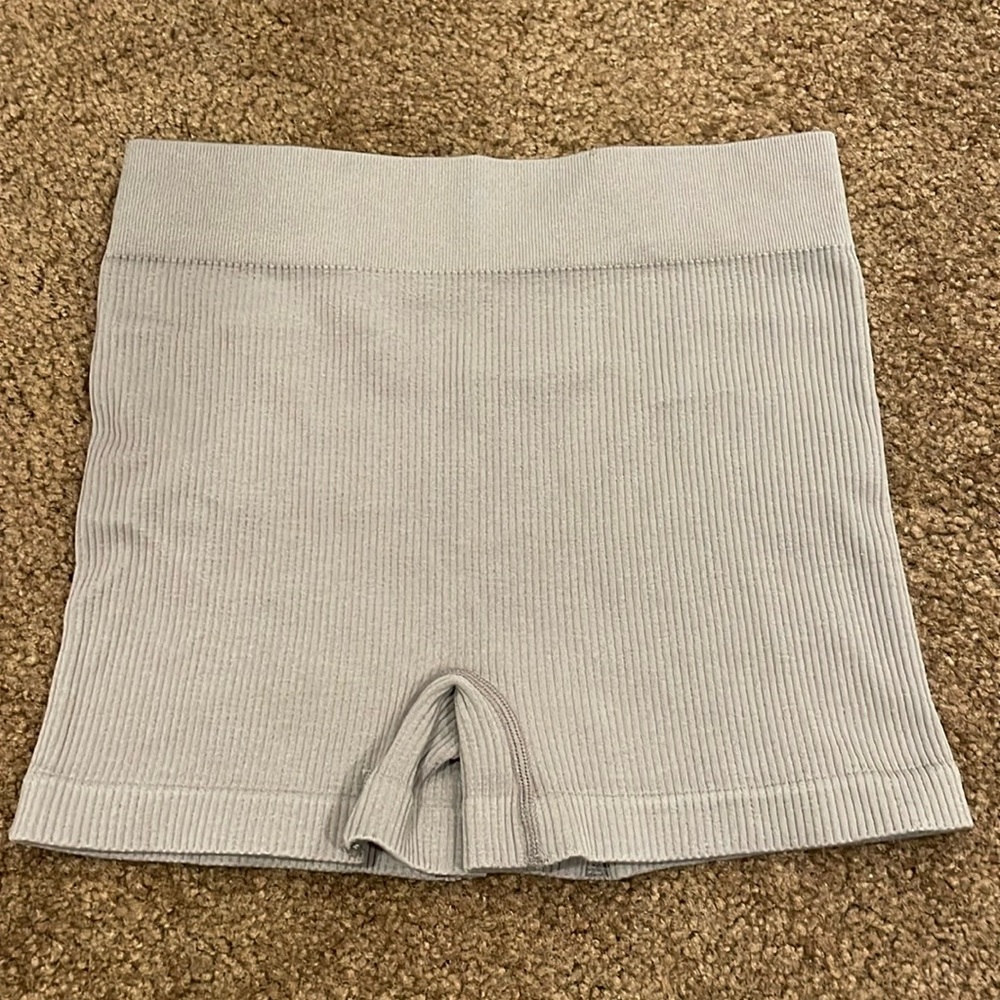 Prettylittlething Grey Basic Structured Snatched … - image 2